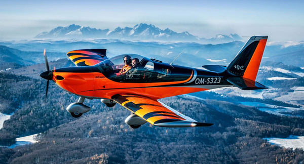 Soukromý zážitkový let moderním sportovním letounem Attack Viper SD4 Toužim