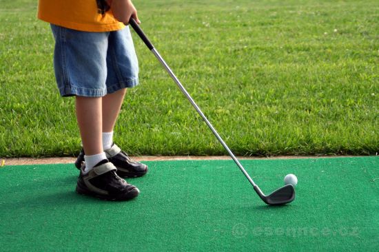 Golf - lekce pro děti