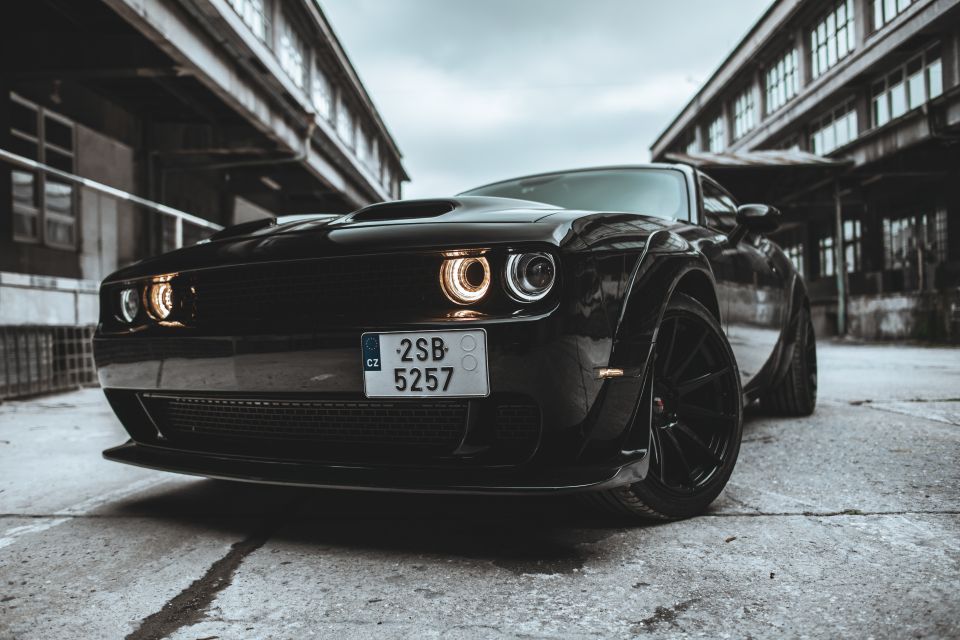 Jízda v Dodge Challenger 2016 v Praze