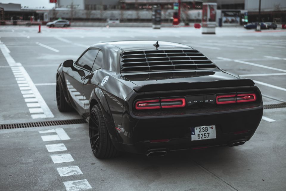Jízda v Dodge Challenger 2016 v Praze