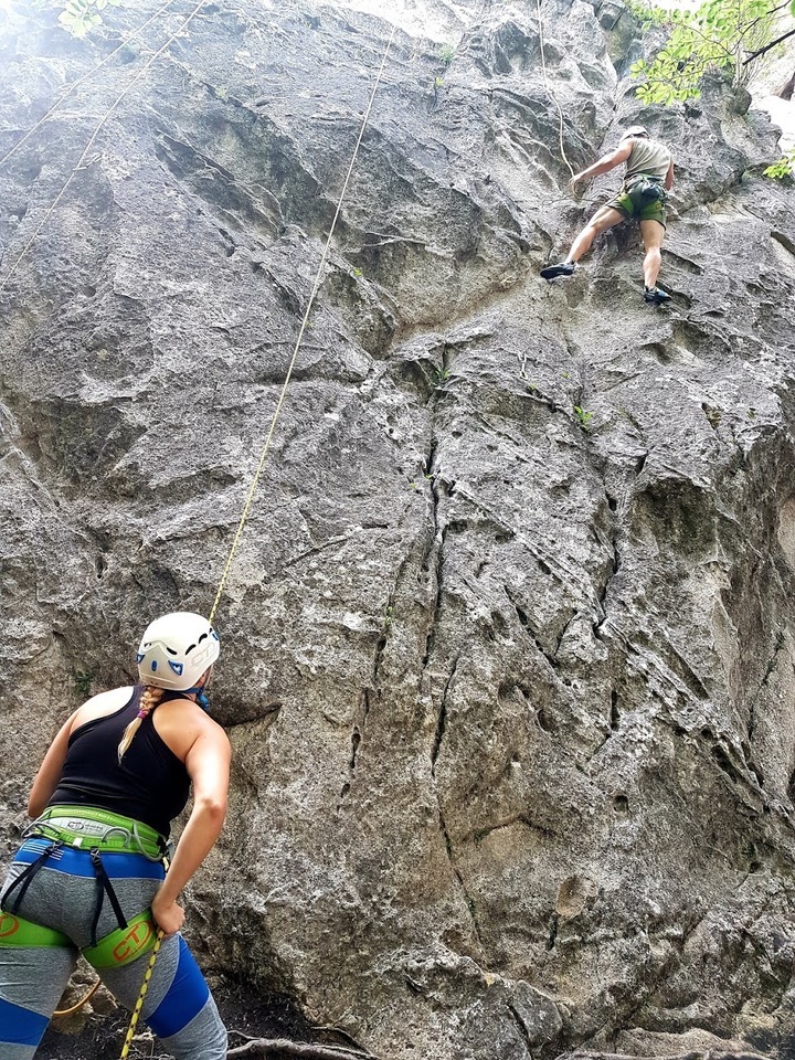 Individuální jednodenní kurz skalního lezení
