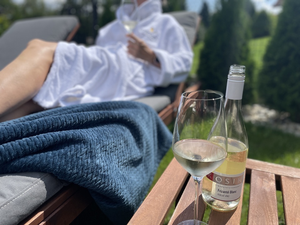 Luxusní relaxační pobyt na jižní Moravě s vířivkou + 4chodové menu