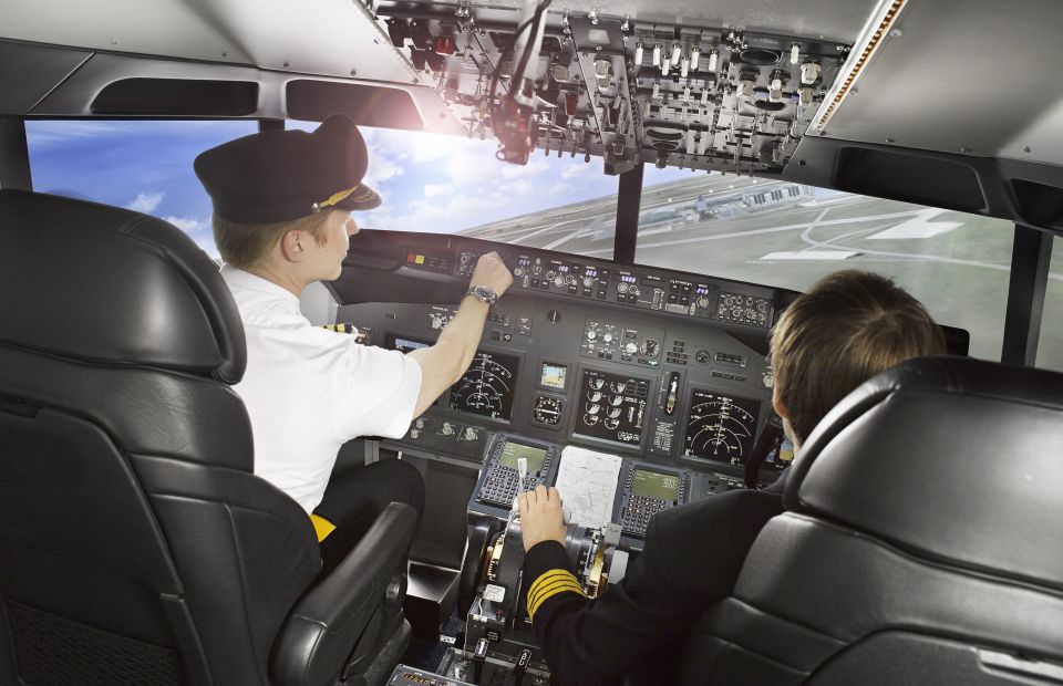 Letecký simulátor Boeing  737NG v Praze