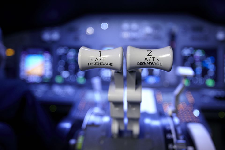 Letecký simulátor Boeing  737NG v Praze
