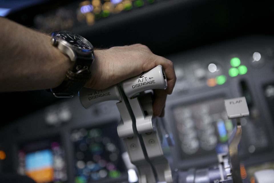 Letecký simulátor Boeing 737NG v Praze
