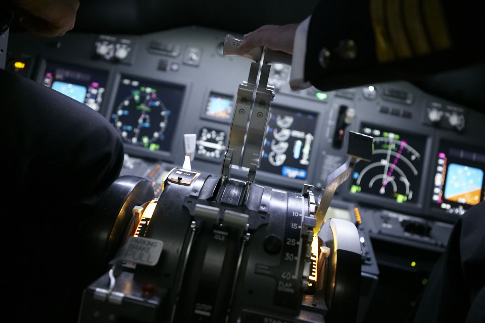 Letecký simulátor Boeing 737NG v Praze