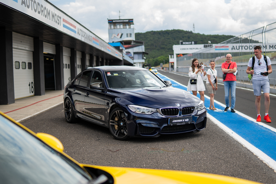 Jízda v BMW M3 F80 na okruhu Autodromu Sosnová