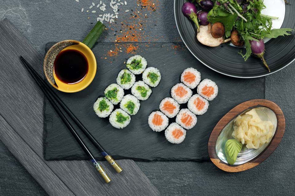 Sushi degustace v Café Buddha