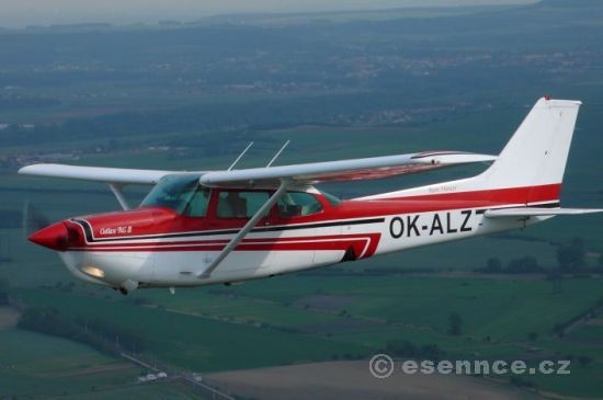 Letecký simulátor + Pilotem letadla Cessna