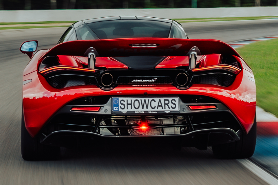 Jízda v McLaren