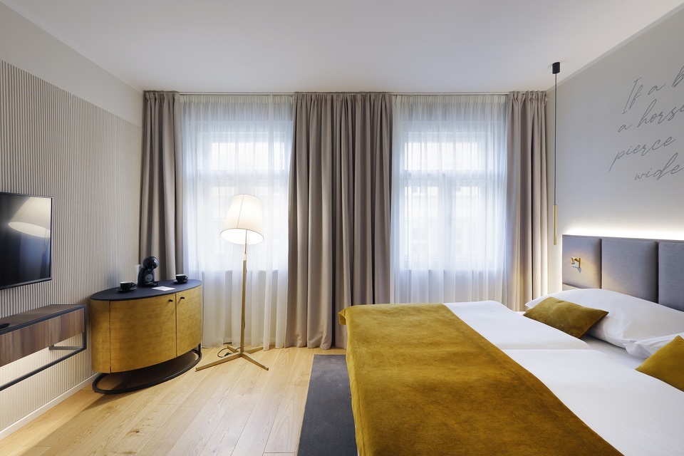 Pobyt plný elegance v butikovém Hotel Prokop Square**** v Praze včetně snídaně