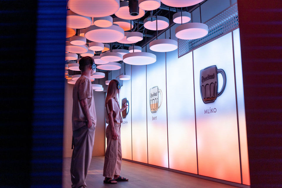 Interaktivní expozice příběhu piva Pilsner Urquell Experience s pivní ochutnávkou v Praze