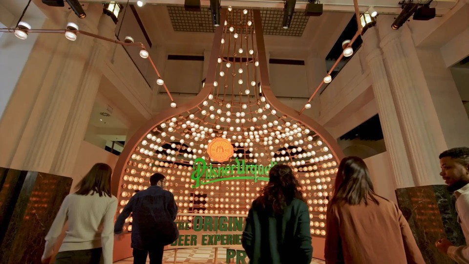 Exkluzivní škola čepování Pilsner Urquell Experience v Praze