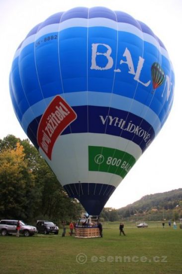 Let balónem Brno
