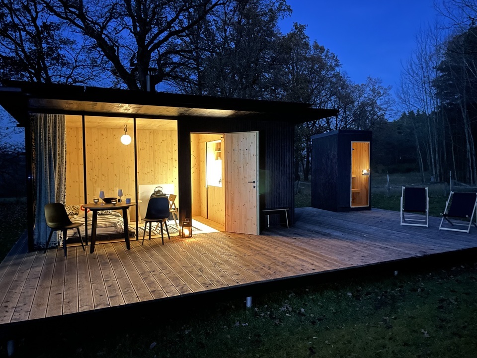 Netradiční pobyt v tiny house s privátní saunou