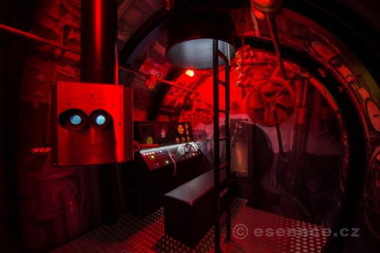 Simulátor ponorky U-BOAT v Praze