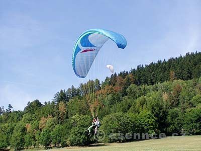 Tandem paragliding Beskydy