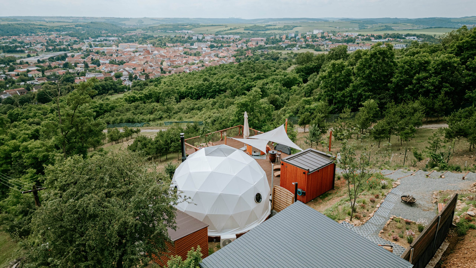 Úžasný Glamping u oveček na venkově jižní Moravy