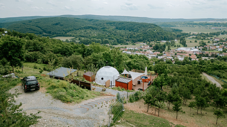 Úžasný Glamping u oveček na venkově jižní Moravy