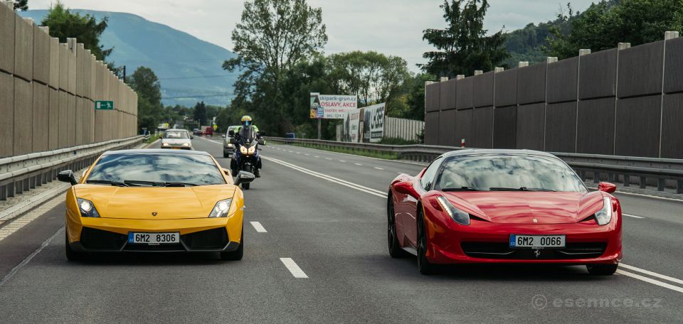 Jízda v Lambroghini Praha