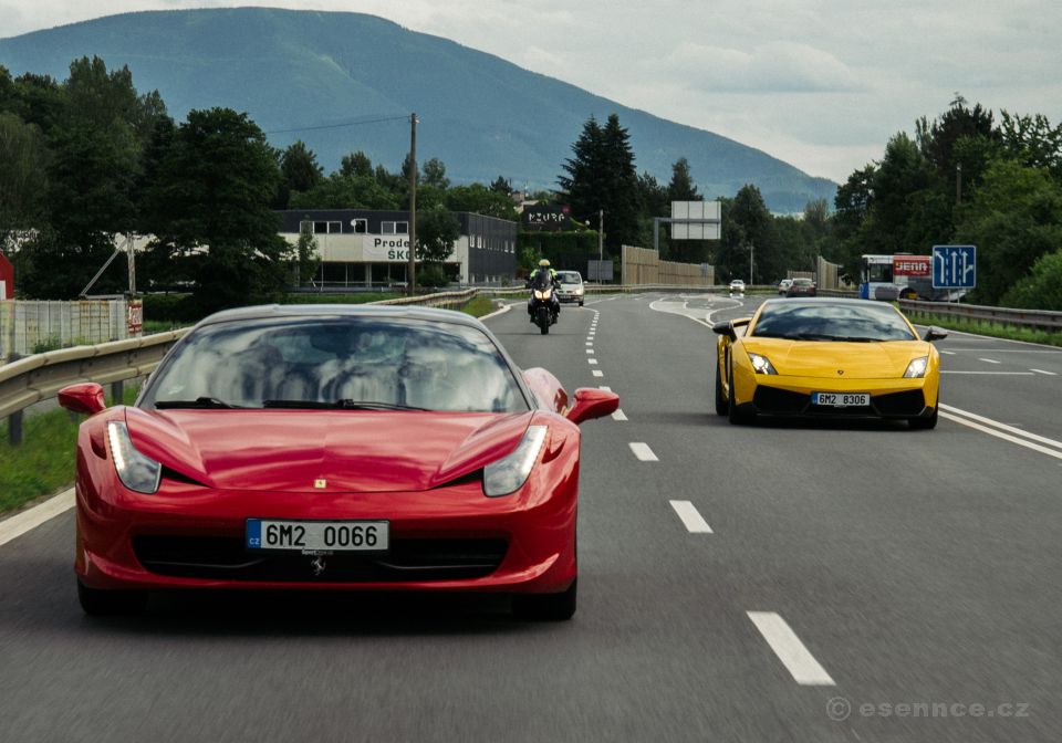 Jízda v Lambroghini Praha