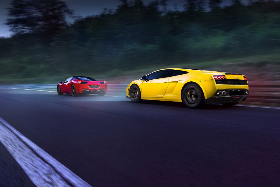 Jízda v Lamborghini Praha