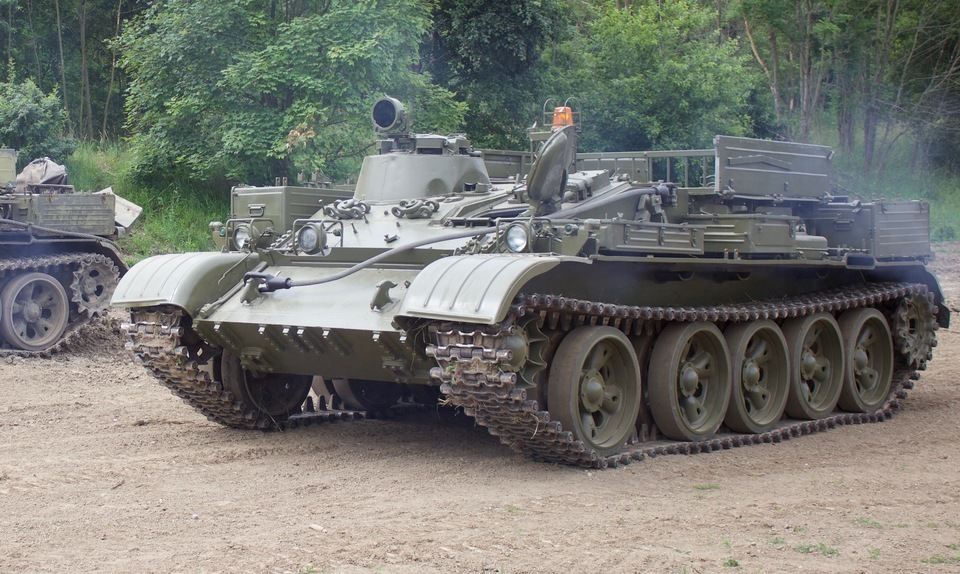 Řízení tanku VT55 na tankodromu