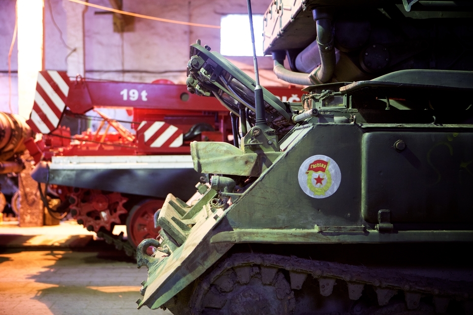 Řízení tanku VT55 na tankodromu