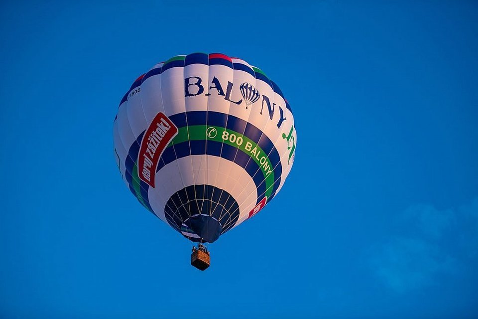 Soukromý let balónem Břestek