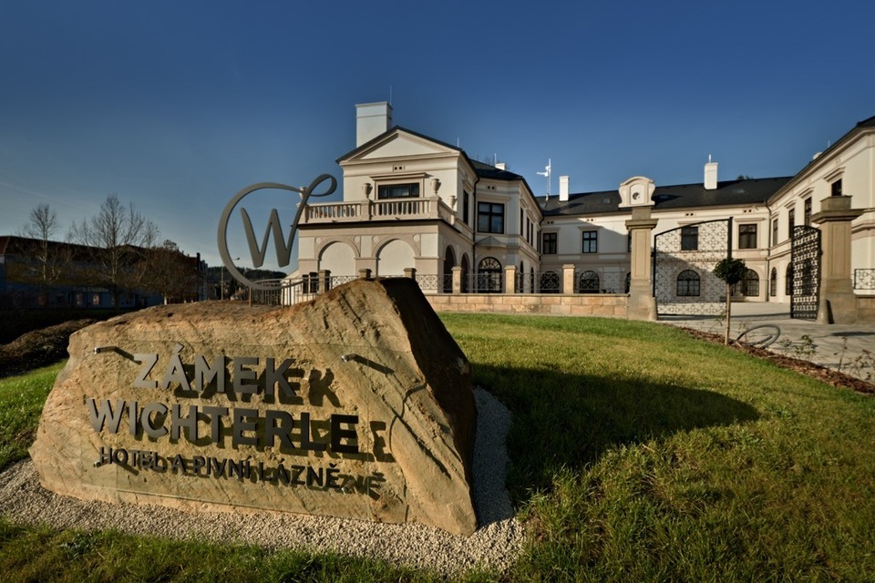 Božský relax ve wellness zóně na zámku Wichterle