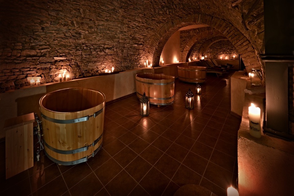 Božský relax ve wellness zóně na zámku Wichterle