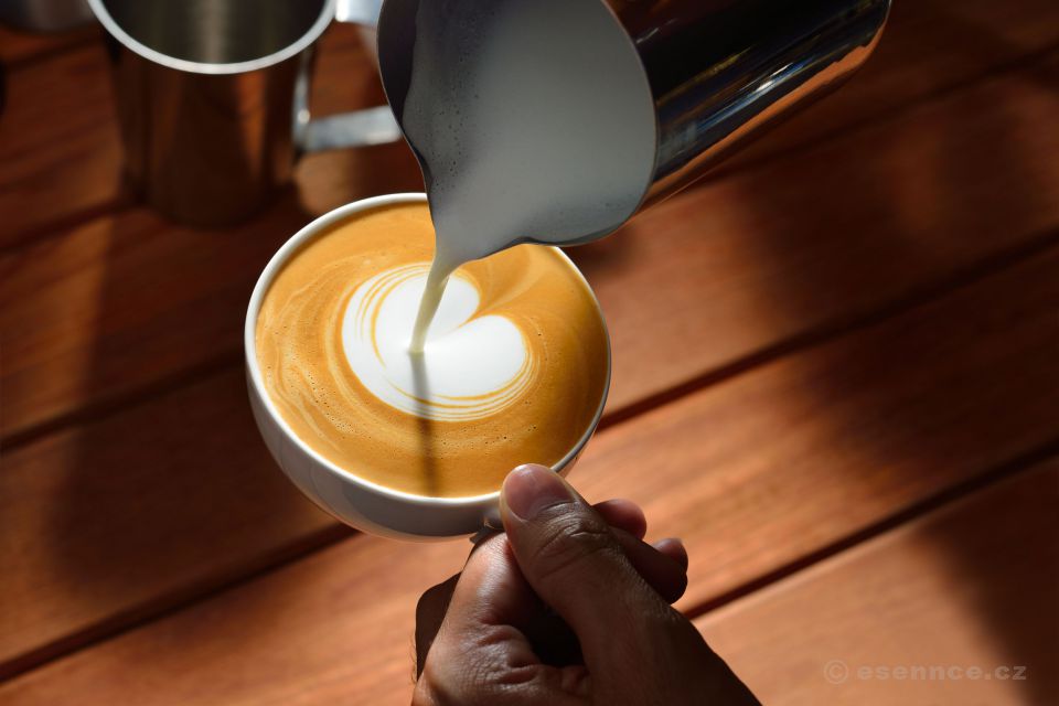 Kurz kávy Latté art Praha
