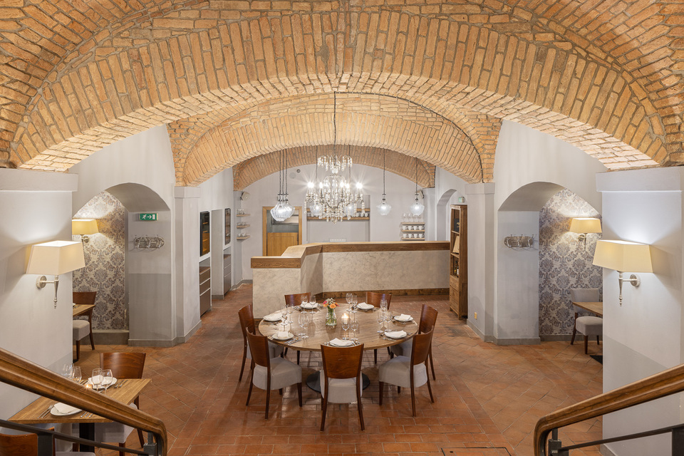 Zážitkové 4chodové menu v zámecké restauraci Chateau Ctěnice v Praze-Vinoři