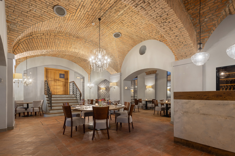 Zážitkové 4chodové menu v zámecké restauraci Chateau Ctěnice v Praze-Vinoři