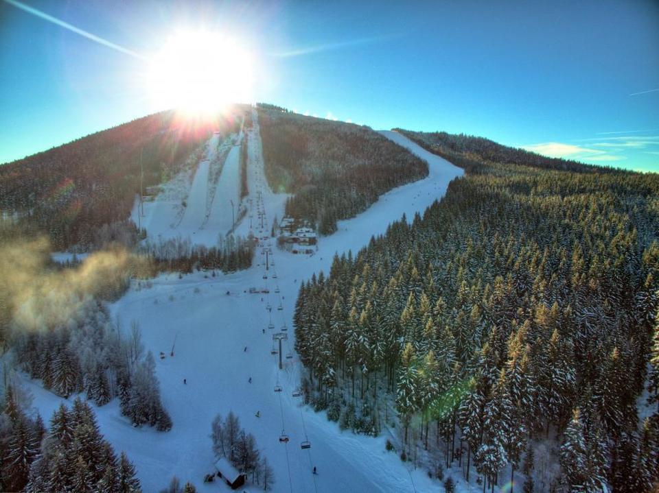 Krkonošský wellness pobyt v Hotelu Skicentrum Harrachov s polopenzí a návštěvou Relax centra pro dva
