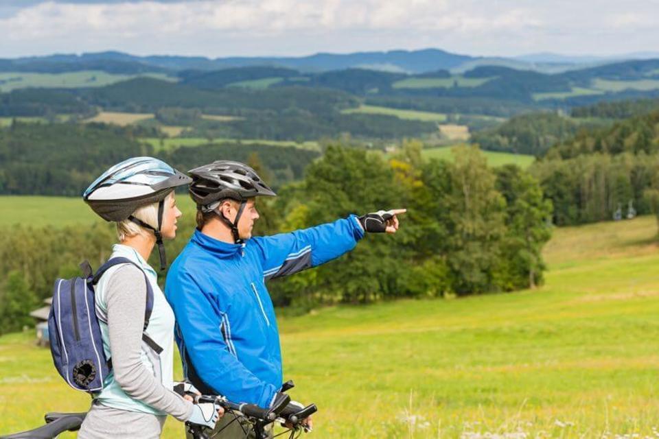 Cyklistická venkovní úniková hra krásnou Šumavou okolo Lipna