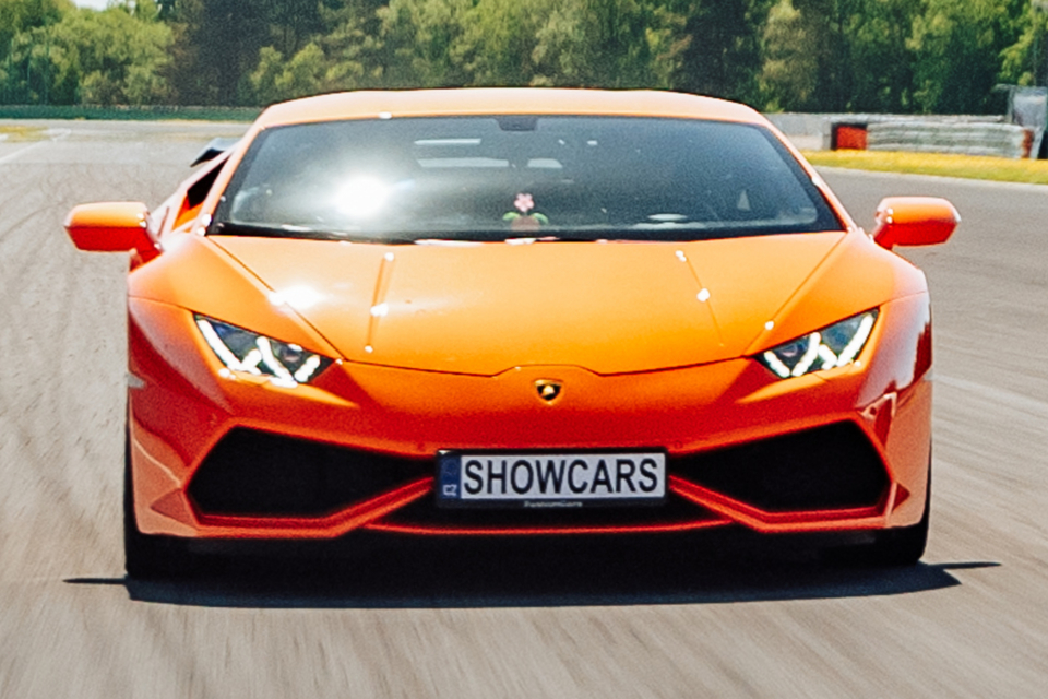 Jízda v Lamborghini Huracán LP 610-4 v Mostě