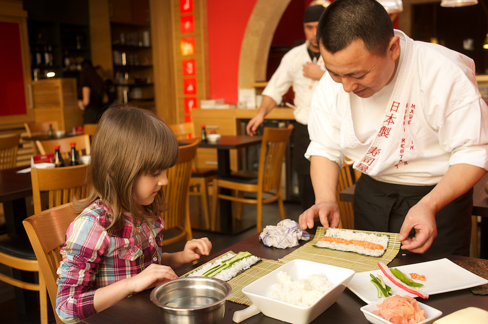 Sushi bar Made in Japan - kurz sushi pro děti