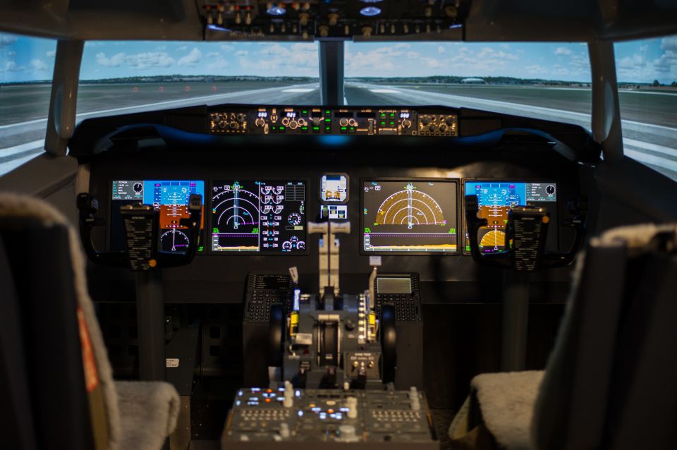 Letecký simulátor Boeing 737 MAX Brno