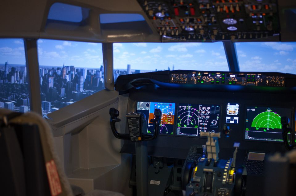 Letecký simulátor Boeing 737 MAX Brno
