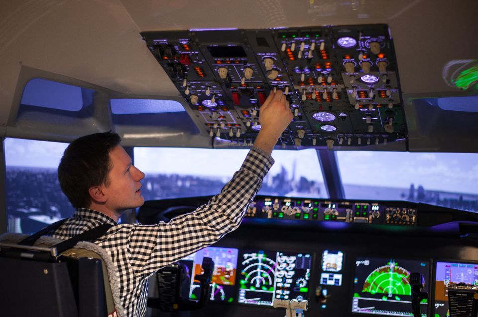 Letecký simulátor Boeing 737 MAX Brno