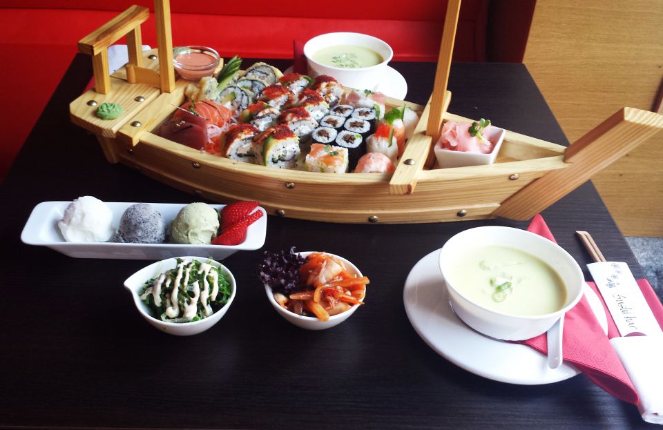 Sushi bar Made in Japan - degustační menu pro dva
