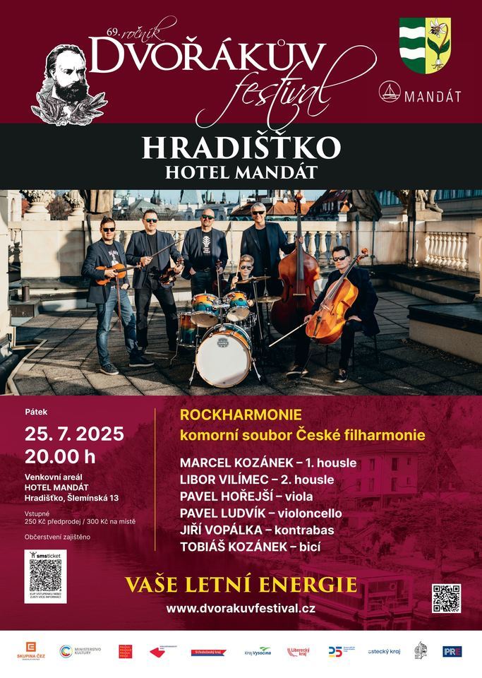 Kulturní víkend na hotelu Mandát - ROCKHARMONIE