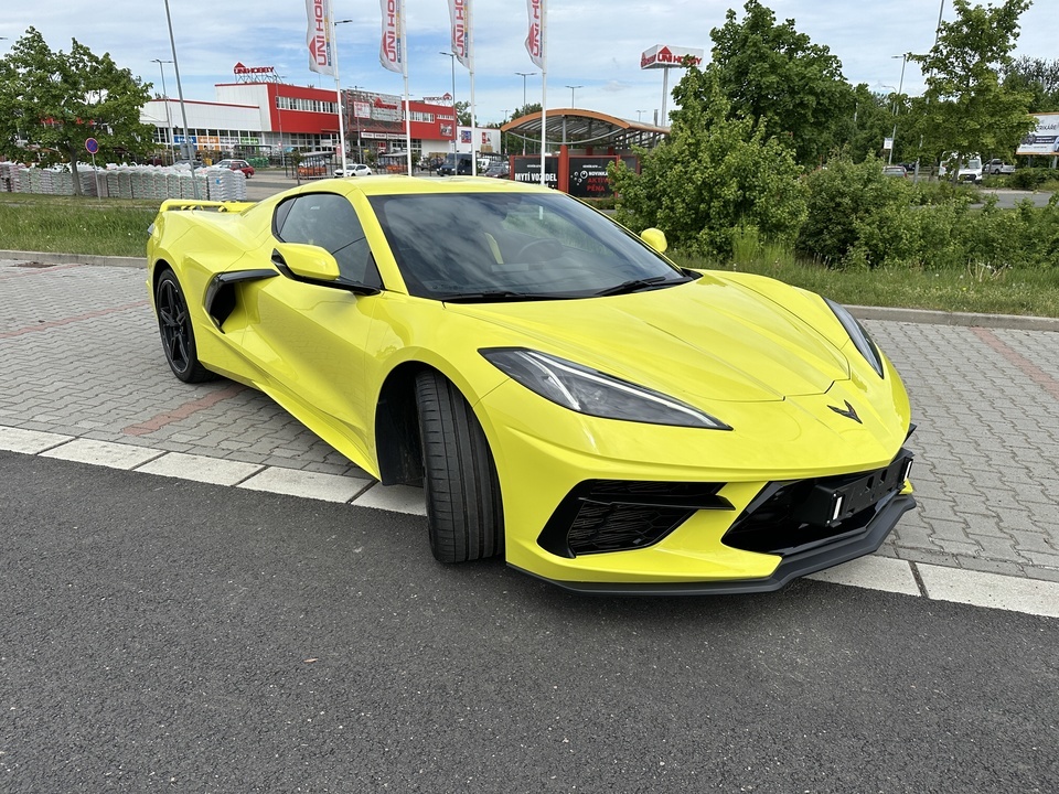 Jízda v Chevrolet Corvette C8 Stingray Horní Ředice
