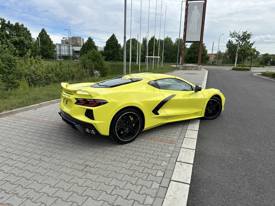 Jízda v Chevrolet Corvette C8 Stingray Horní Ředice