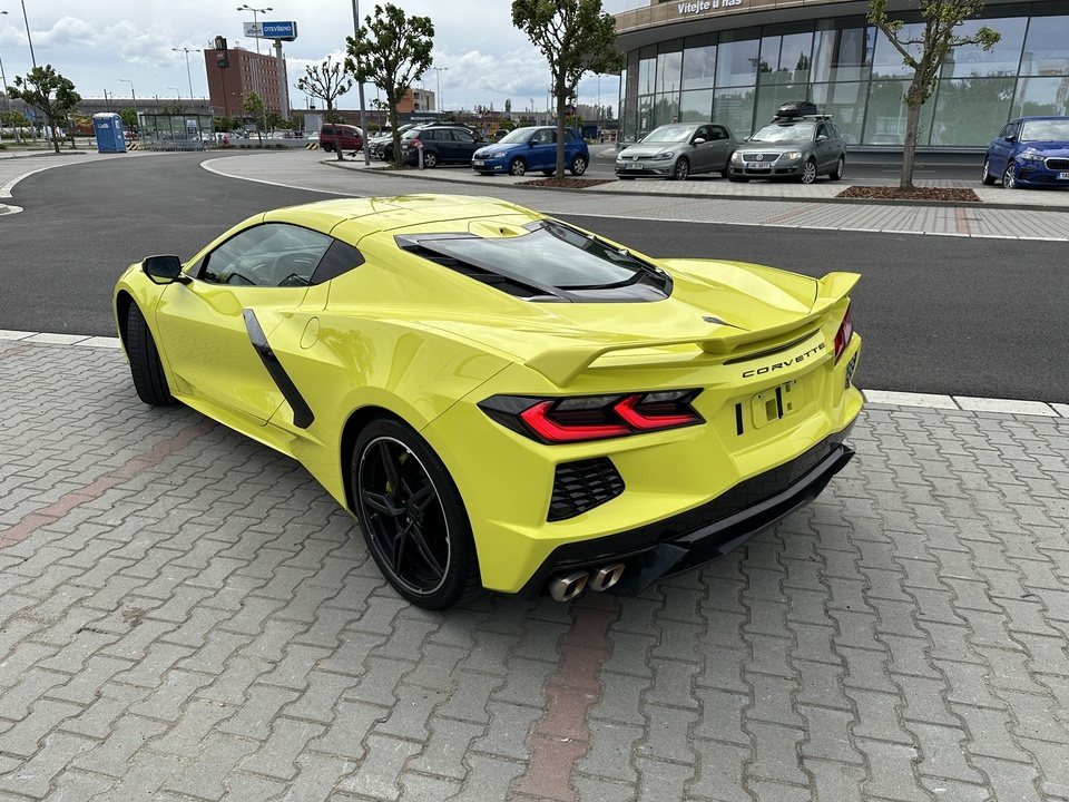 Jízda v Chevrolet Corvette C8 Stingray Horní Ředice