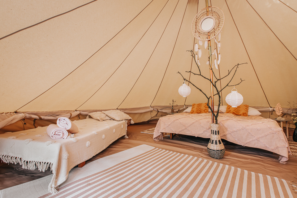 Glamping v srdci jižních Čech