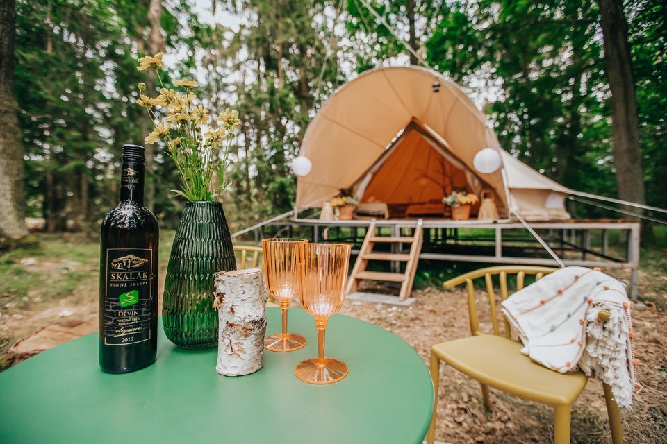 Glamping v srdci jižních Čech