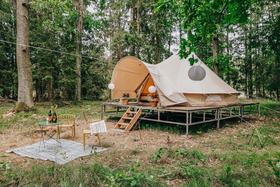 Glamping v srdci jižních Čech