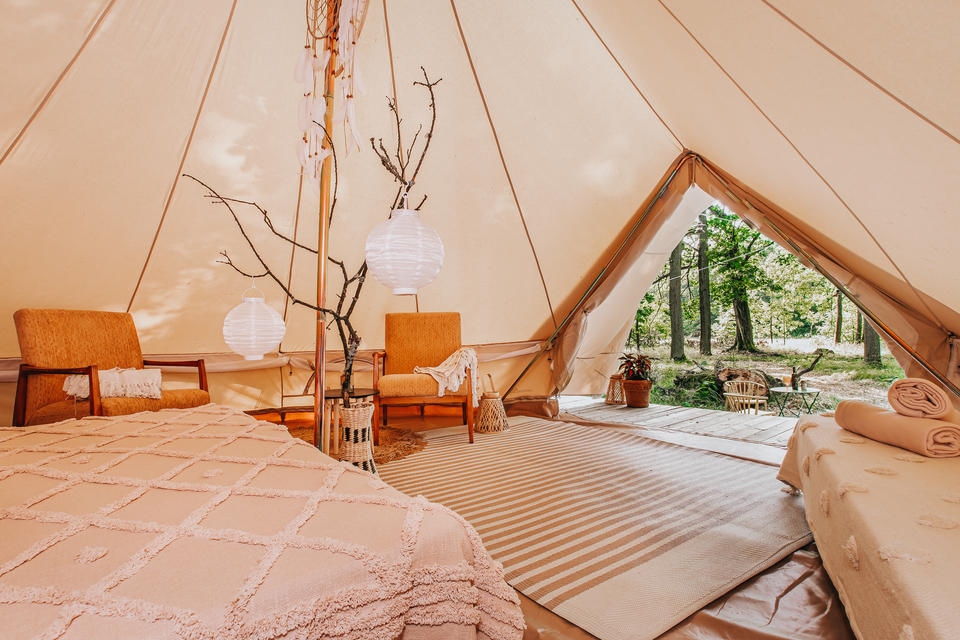 Glamping v srdci jižních Čech